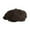 Coffee, variant on AJGRHE Same Style British Solid Beret Hat Painter For Both Men And Women Khaki M