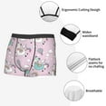 thumbnail image 6 of Naloa Llama Unicorn and Rainbow Print Mens Underwear - Boxers for Men, Classic Briefs for Men, 6 of 9