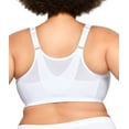 thumbnail image 3 of Glamorise MagicLift Front-Closure Posture Back Wirefree Bra 1265 (Women's & Women's Plus), 3 of 9