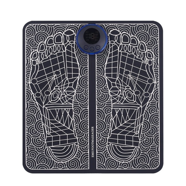 Alfombrilla masajeadora de pies para aliviar el dolor de pies, relajación muscular, mejorar el rendimiento muscular en el hombro, cuello, brazo y pierna