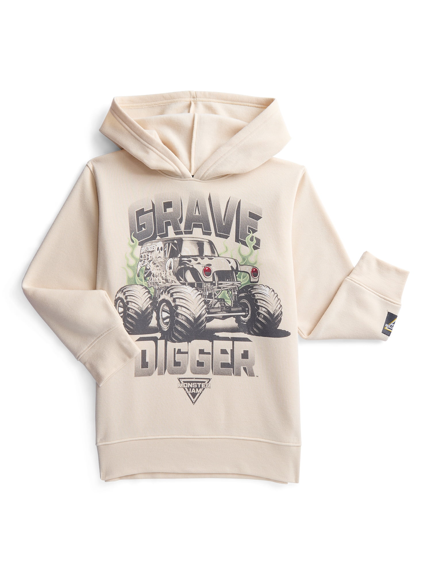 Monster Jam Boys Long Sleeve Graphic Hoodie with Joggers Set, 2-Piece, Sizes 4-12
