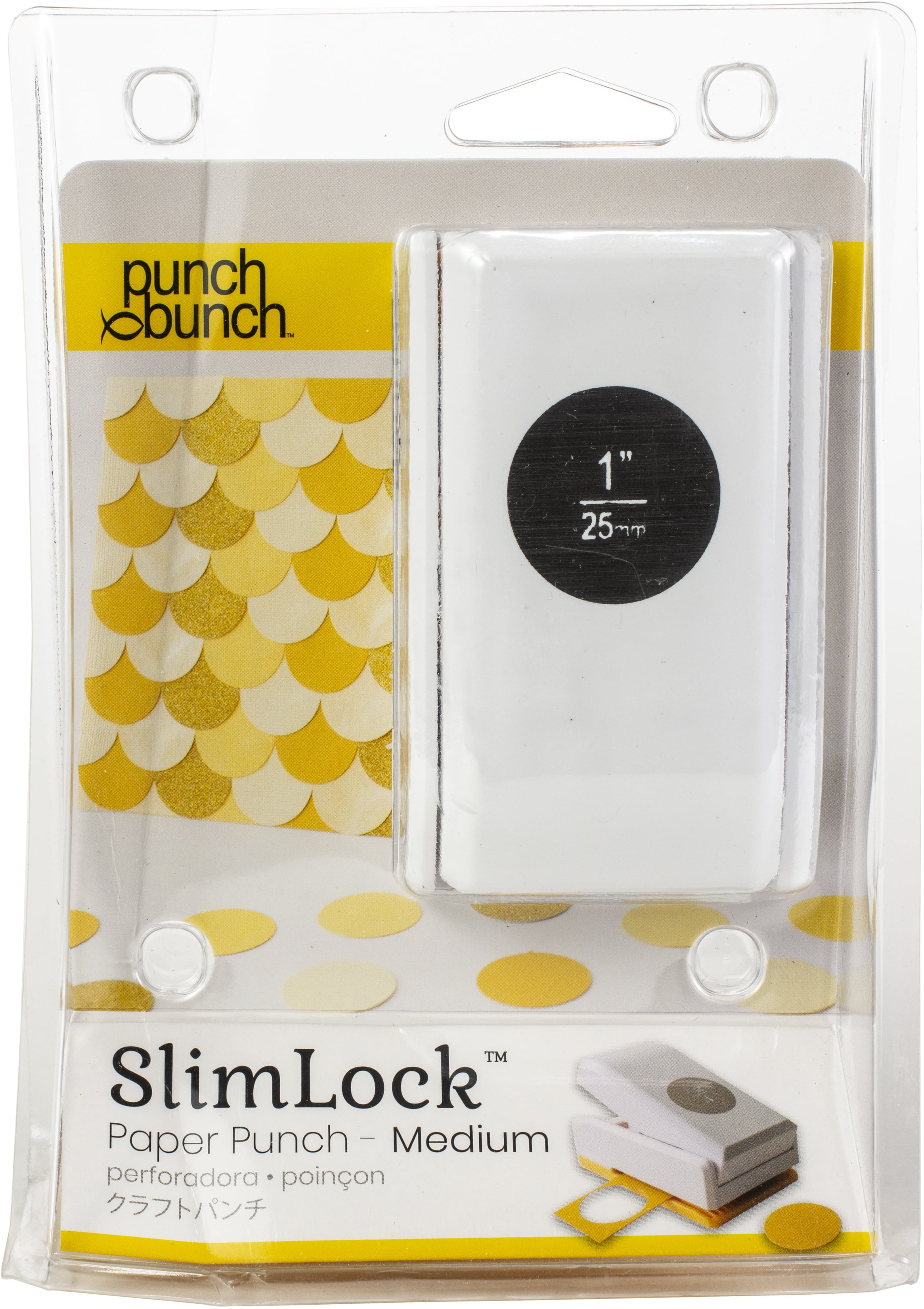 Punch Bunch Slimlock Medium PunchCircle 1"X1" Walmart Canada