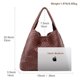 thumbnail image 5 of Bolso de mano MELOLILA grande de piel tejida para mujer con bolso de mano, 5 of 6