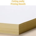 thumbnail image 2 of 150 Sheets A4 White Self Adhesive Waterproof Sticker Label Glossy Surface Paper for Inkjet Printer Copier, 2 of 6