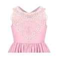 thumbnail image 6 of Sunny Fashion Flower Girls Dress Violet Lace Maxi Wedding Bridesmaid Pageant Formal 10 Years, 6 of 7