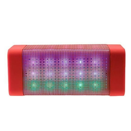 Hands Free Emergency Speakerphone - Portable Bluetooth Speaker,AGPTEK Powerful wireless Stereo Speaker Boombox with Enhanced Bass Resonator, FM radio, Built-in Microphone Hands Free Speakerphone, LED Display, Audio Jack, Support TF card