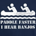 thumbnail image 3 of CafePress - Paddle Faster I Hear Banjos Dark T Shirt - Men's Classic Graphic Cotton T-Shirt, 3 of 4