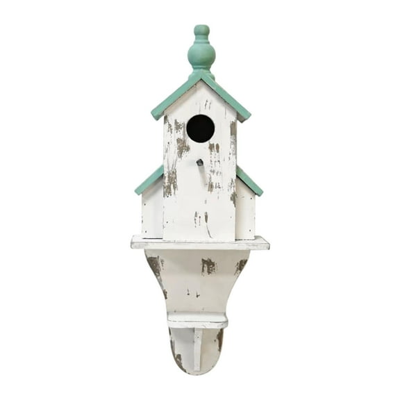 Kuntesetty Bird Houses for Outside Wooden Decor Nests Box for Farmhouse Garden Backyard