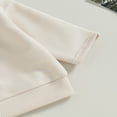 thumbnail image 4 of PENGXIANG Baby Boys 2PCS Pants Sets Long Sleeve  Neck Sweatshirt Tops Solid Color Pants Sets, 4 of 6