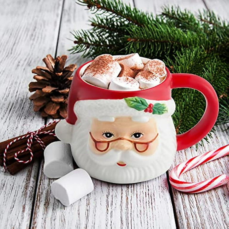 Mr. Christmas 16 oz. Nostalgic Ceramic Mug - Santa