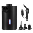 thumbnail image 1 of Bomba De Aire Eléctrica Para Exteriores, Bomba De Aire Eléctrica Portátil De 4500 Mah, Inflador Y Desinflador Rápido Con 3 Boquillas De Aire, Bomba De Colchón De Aire Usb Moyic OD013784-00, 1 of 6