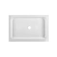 thumbnail image 2 of Fine Fixtures  Double Threshold Acrylic Shower Base - Non-Slip Textured Surface Shower Floor Pan in White 48 x 36 Left Hand Flange, 2 of 8
