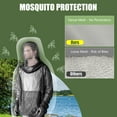thumbnail image 2 of AYAMAYA 2-Piece Net Suit XXL, Zippered Hood Jacket & Gloves Set, Thickened Breathable Mosquito Jacket for Gardening Fishing Outdoor Bugs Protection, 2 of 10