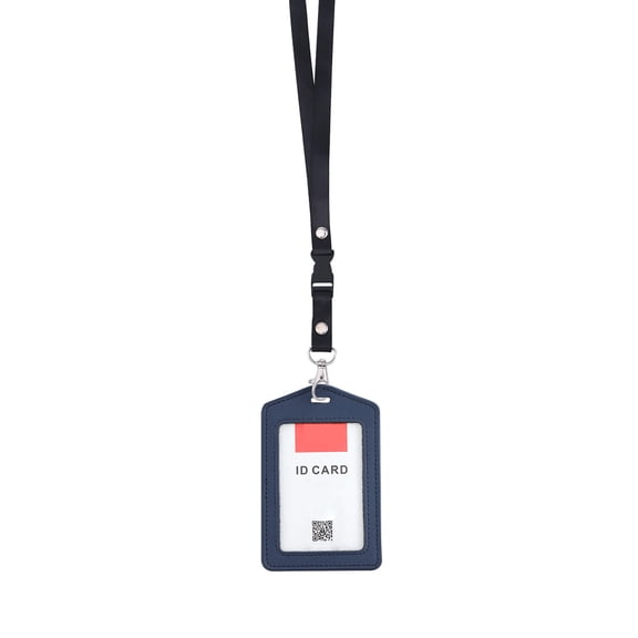 FELTECHELECTR 3Pcs Black Neck Strap Lanyards with Clip for Work and School Cards