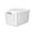 White1, variant on Rice Dispenser | Large Airtight Rice Storage Container with Lids - Stackable Kitchen Pantry Organizer for Flour, Sugar, Coffee, Dry Food Dispenser, Rice Bucket White1