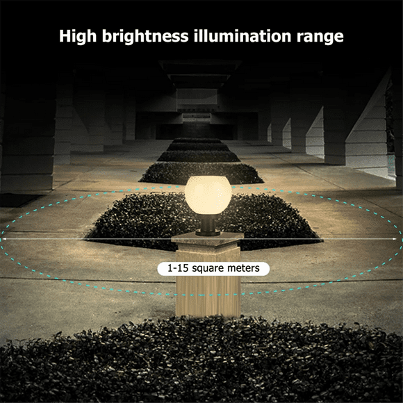 Waterproof Solar LED Bollard Light Outdoor Garden Yard Lawn Pillar Lamp,White Light