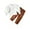 White+brown, variant on KANGKANG Toddler Girl Fall Outfits Puff Sleeve Ribbed Tops + Pants 2Pcs Girls Fashion Outfits 5-6T