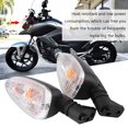 thumbnail image 5 of Pair of Motorcycle Turn Signal Lights Direction Indicator Lamp for BMW F800 Transparent, 5 of 5