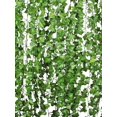 thumbnail image 1 of 12pcs Artificial Ivy Leaf Plants Vine Hanging Garland Fake Foliage Flowers Home Kitchen Garden Office Wedding Wall Decor, 1 of 5