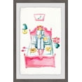 thumbnail image 2 of Pink Bed Reading Framed Painting Print, 2 of 6