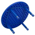 thumbnail image 6 of Emma + Oliver 33" Round Blue Plastic Height Adjustable Activity Table, 6 of 6