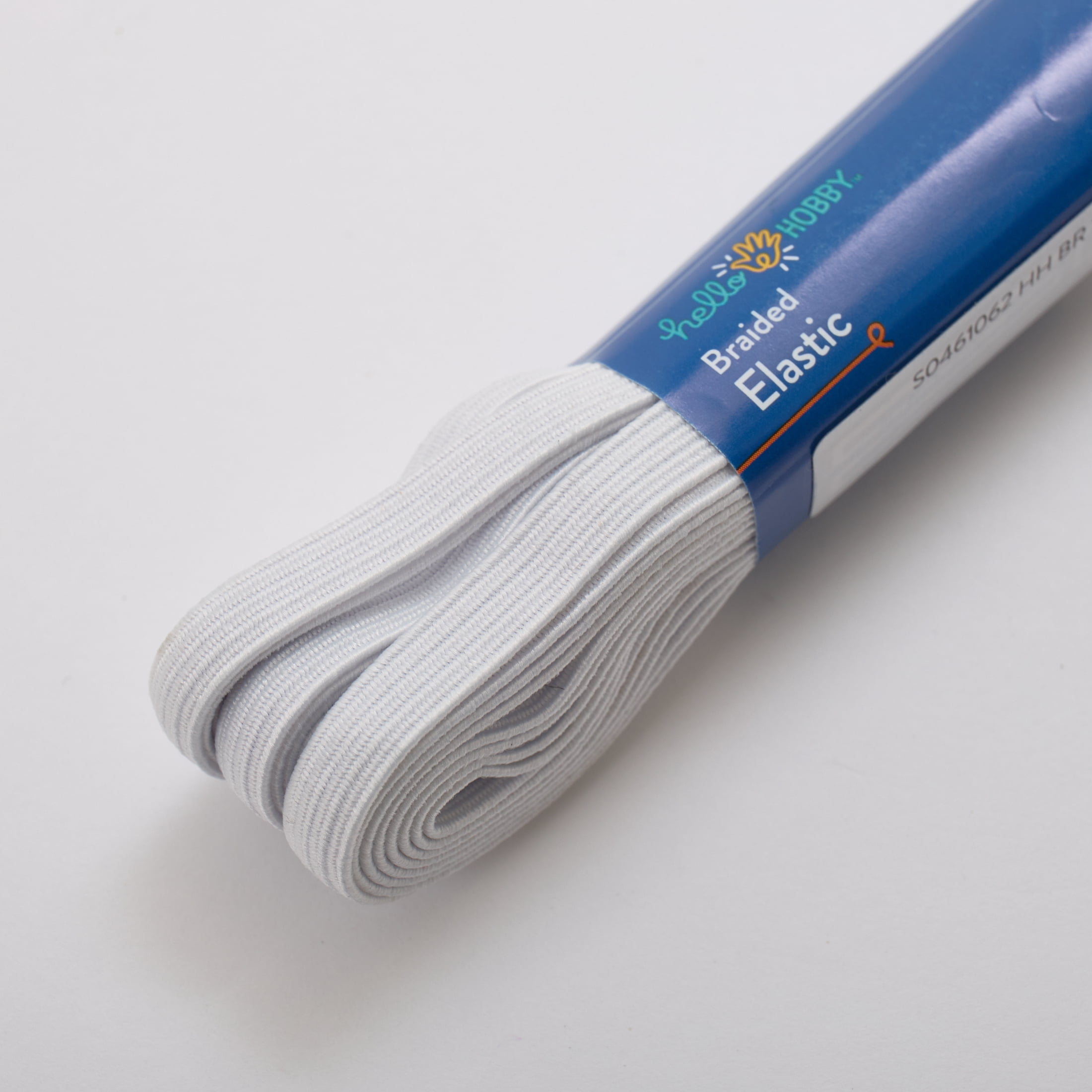 Hello Hobby 1/4 Inch White Sewing & Craft Elastic, 8-Yard