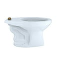 thumbnail image 3 of TOTO CT705UN#01 1.0/1.28/1.60 gpf, Flushometer, Floor Mount, Elongated, Toilet Bowl, Cotton, 3 of 4