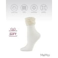 thumbnail image 6 of MeMoi Romantic Ruffle Shimmer Ankle Socks - Mens - Male, 6 of 7