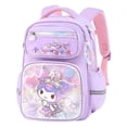 thumbnail image 4 of Student Kuromi School Bag Grade 1-3-6 New My Melody Backpack Spine Protector Burden Reduction Cute Cinnamoroll School Supplies,C01,Large(Grade 3-6), 4 of 32