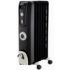 DeLonghi Safeheat 1500-Watt ComforTemp Portable Oil-Filled Radiator, Black