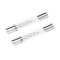 thumbnail image 4 of Uxcell 0.85A 0.24''x 1.57'' Microwave Oven Cartridge Fuse DC 5000V Slow Blow Glass Silver Tone 2pcs, 4 of 5