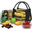thumbnail image 3 of Fotbe Yellow White-Lipped Pit Viper Bolsa Térmica Portátil con Estampado, Bolsa de Entrega de Alimentos Aislada, Bolsa Reutilizable de Gran Capacidad para Comidas y Supermercado, 3 of 6