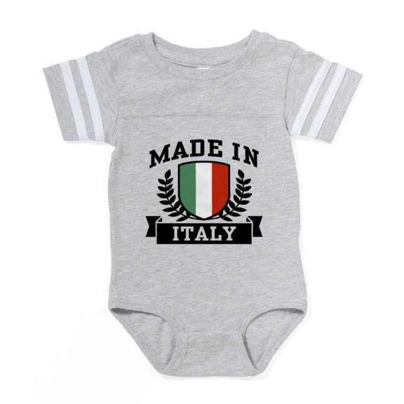 CafePress - Italymade - Cute Infant Baby Football Bodysuit