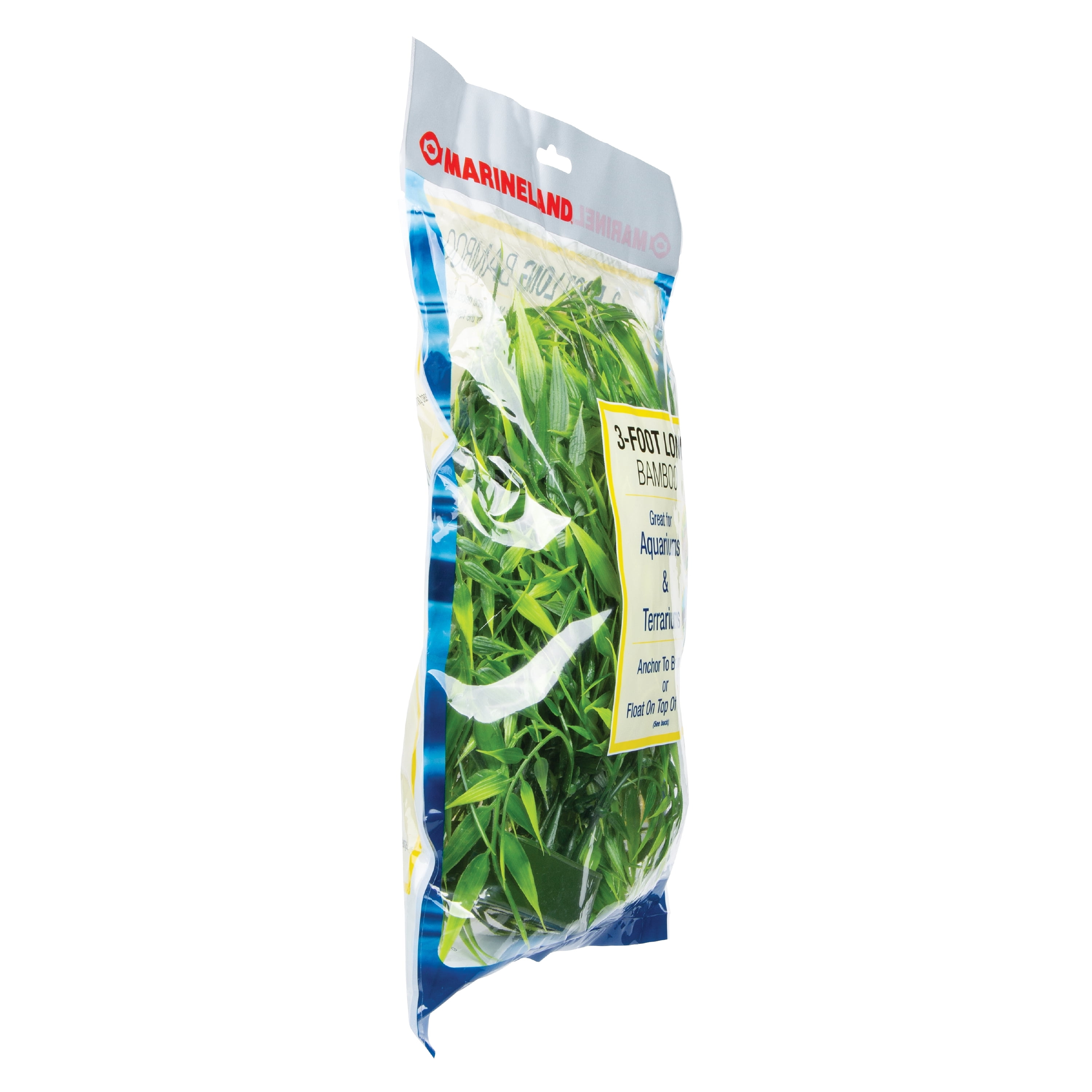 Marineland Plastic Bamboo 3 feet, Décor for Aquariums and Terrariums