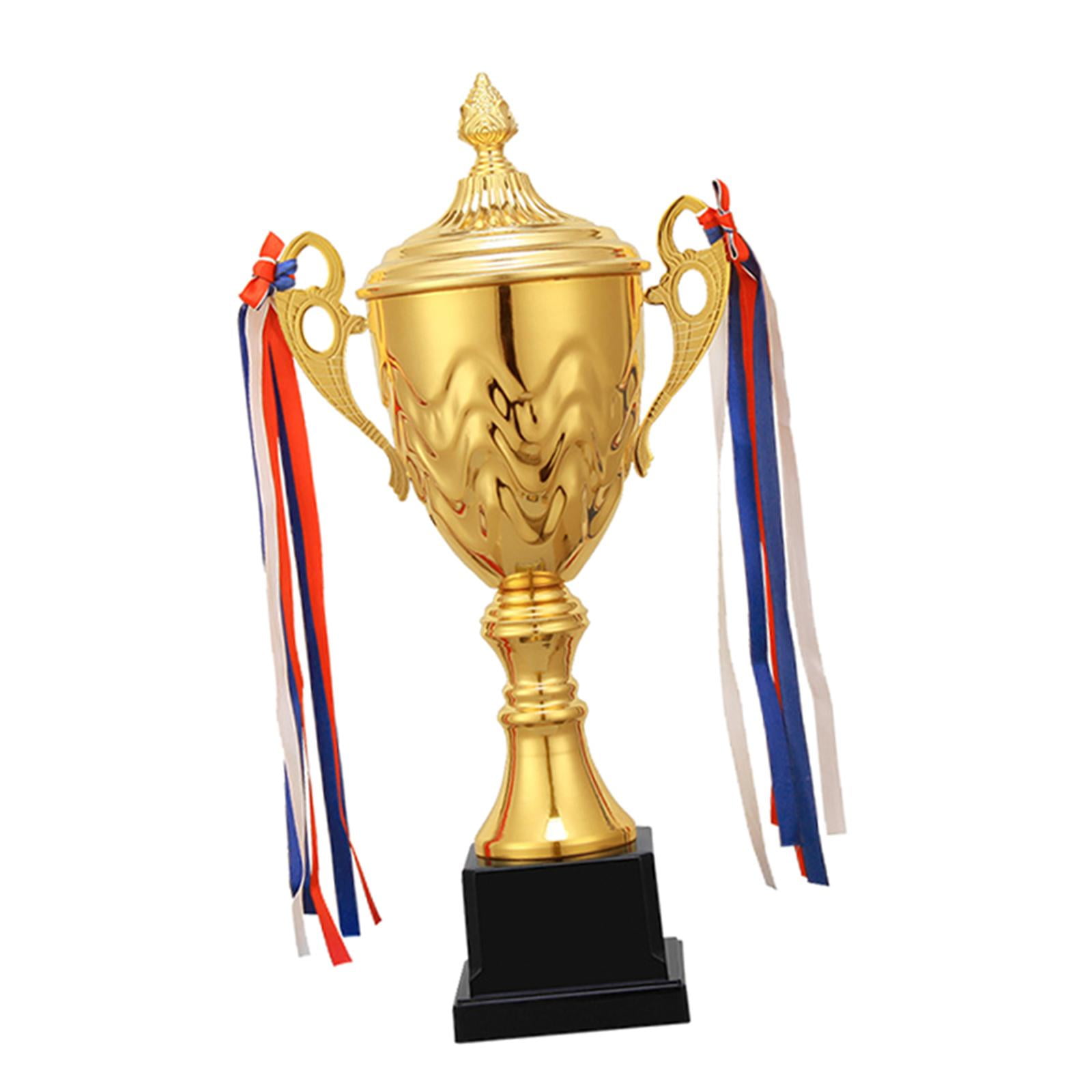 Award Trophy Metal Props Winning Trophies for Event Tournament Competition Height 38cm