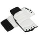 thumbnail image 2 of 2 protectores de pies para taekwondo, protección de boxeo, soporte de tobillo para adultos y niños, entrenamiento de kickboxing en el gimnasio, color blanco y negro, talla S, 2 of 15