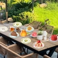 thumbnail image 6 of 48Pcs Floral Paper Plates, 7 Inch Flower Party Plates Floral Disposable Plates for Tea Party, Birthday Baby Shower Garden Wedding Afternoon Decorations, 6 Styles (48, 7 inch), 6 of 6