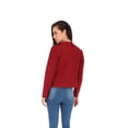 thumbnail image 3 of Abrigo Corto Estilo Trendy con Solapas Semi Diagonales. Shyla T75071/Trendy Girl/Abrigo, 3 of 4