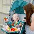 thumbnail image 5 of Cute Car Seat Toys for Babies 0-6 Months, Stroller Toys with Crinkle, Teether, Music Box, Rattle, BB Squeaker for 0 3 6 9 12 Months Babies Infant Boys Girls Gifts, 5 of 7