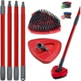 thumbnail image 2 of HSAPOW-Mop Handle for Ocedar, Scrub Brush and Spin Mop Base Compatible with O Cedar EasyWring 1 Tank Spin Mop,4-Section Spin Mop Handles and Base for EasyWring Spin Mops, 2 of 4