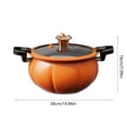 thumbnail image 3 of Pressure Cooker, Vacuum Sealed Pot, Multifunctional Non Stick Pumpkin Soup Pot, 8L Large Capacity Stainless Steel Cooking Pot, Even Heat Distribution, Easy Clean, 3 of 7