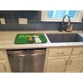thumbnail image 3 of White Cream Labrador Retriever St. Patricks Day Dish Drying Mat, 3 of 5
