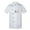 White, variant on sunsanly Chinese Character Print Stand Collar Short Sleeve Patch Pocket Chef Top Restaurant Hotel Kitchen Unisex Cooking Clothes Work Wear