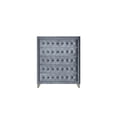 thumbnail image 2 of ACME Rectangular Upholstered 5-Drawer Dante Chest in Gray Velvet, 2 of 6