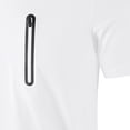 thumbnail image 5 of Antinious Men Solid Short Sleeve Crewneck Summer Zip Pocket Casual T-Shirts, 5 of 5