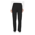 thumbnail image 3 of Peaches by Med Couture Women's 8721 Pant -Black-Large Petite, 3 of 5