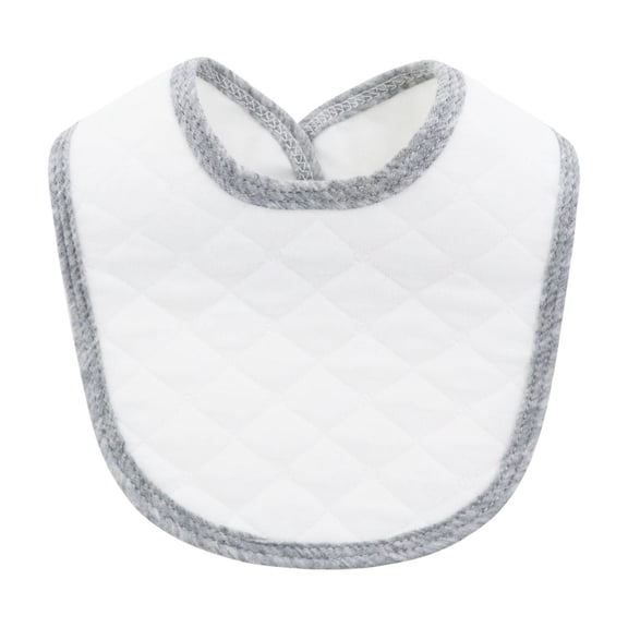 lixuesong Water Proofing Baby Bib Cotton Soft Absorbent Feeding Bib Burp Cloth for Infants Toddler with Closure Design