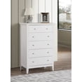 thumbnail image 2 of Glory Furniture Hammond Chest in White Color, 2 of 5