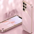 thumbnail image 4 of Frusde for Samsung Galaxy A55 Case Soft TPU Plating Shockproof Slim Business Case for Women Men, 4 of 6