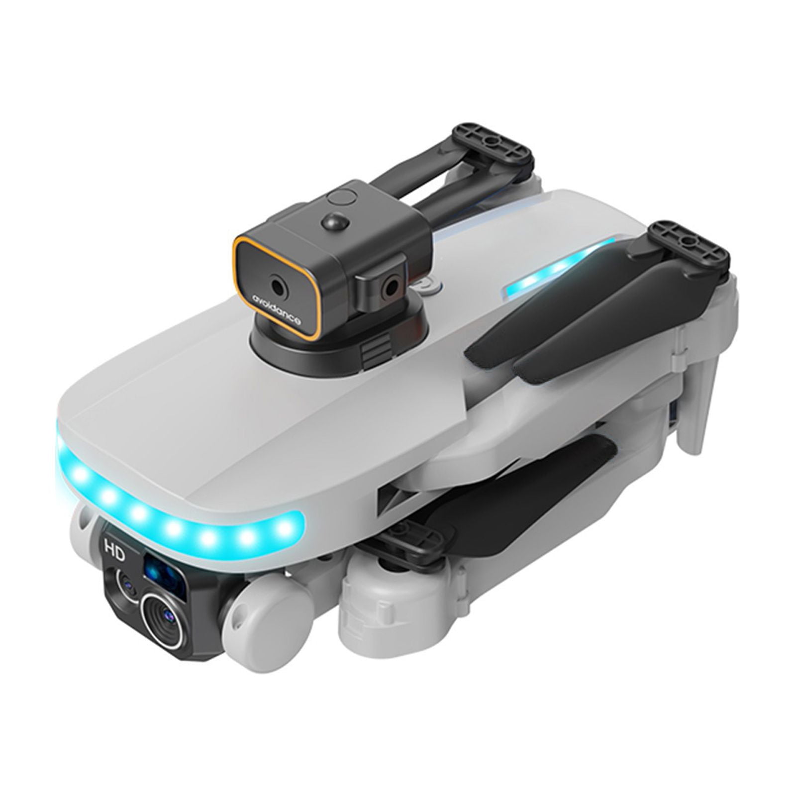 Drone with High-Definition Dual Camera, One Click Takeoff And Landing, 540°Intelligent Obstacle Avoidance Remote Control Toys Gifts for Adults